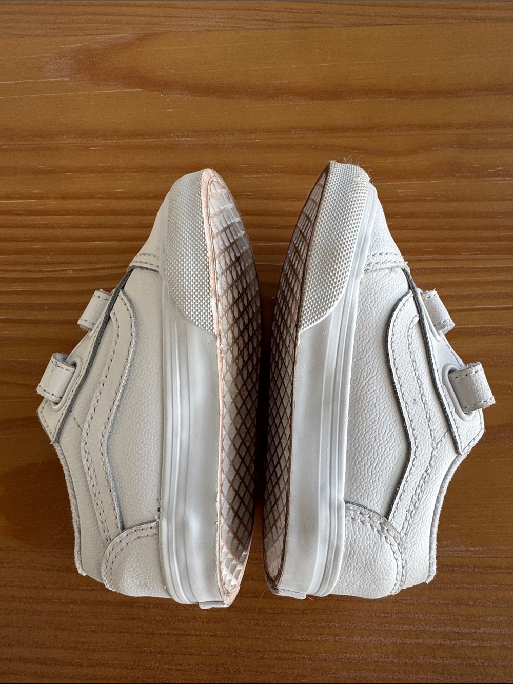 Vans baby White Velcro Sneakers - Picture 4 of 8